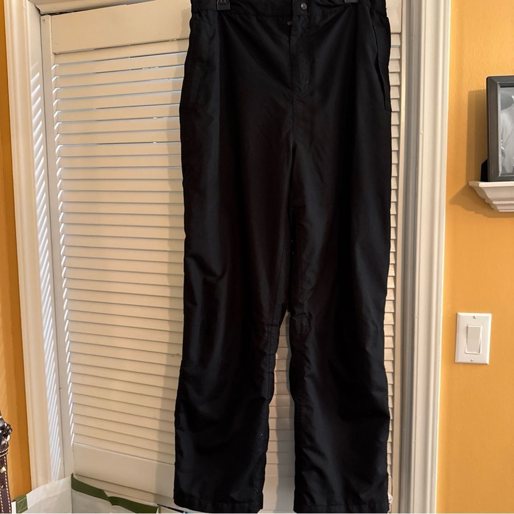 Men's Classic Black Rain Joggers
